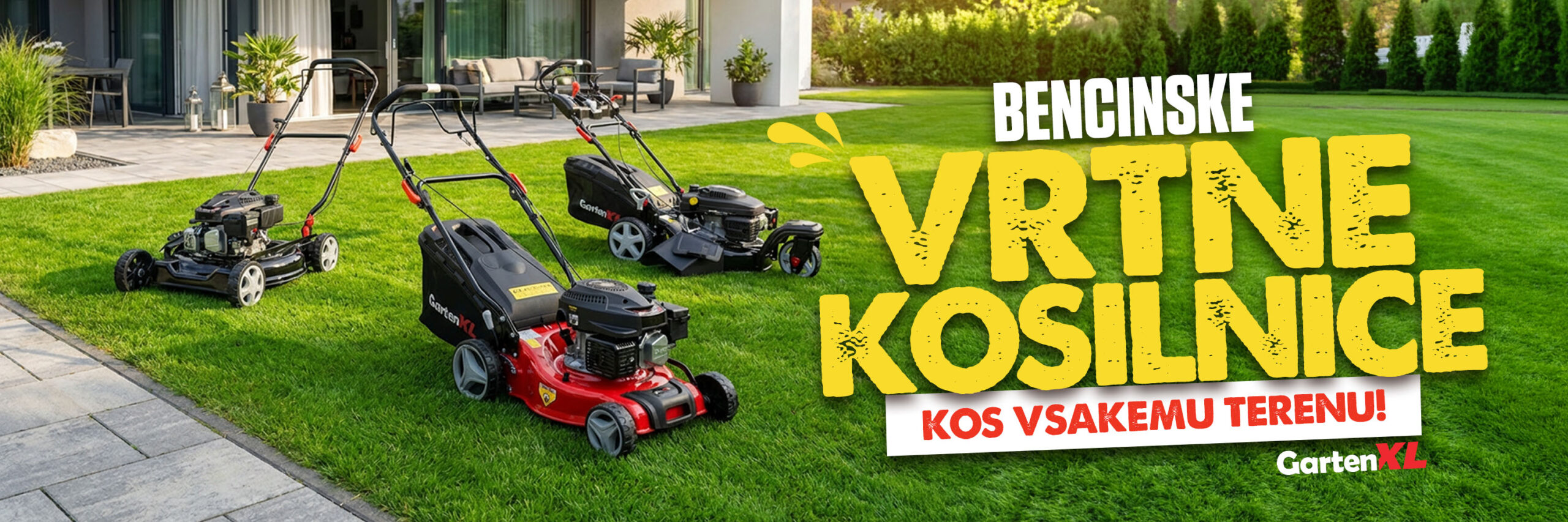 Bencinske kosilnice GartenXL