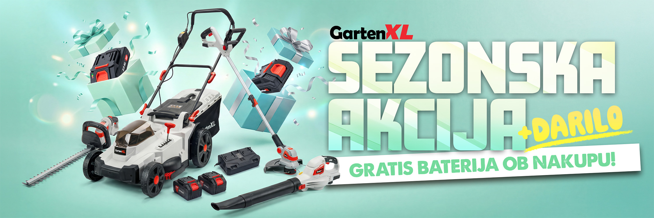 Baterijski program GartenXL – Baterija gratis