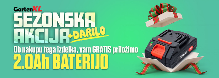 Sezonska akcija 2026 – Baterija gratis