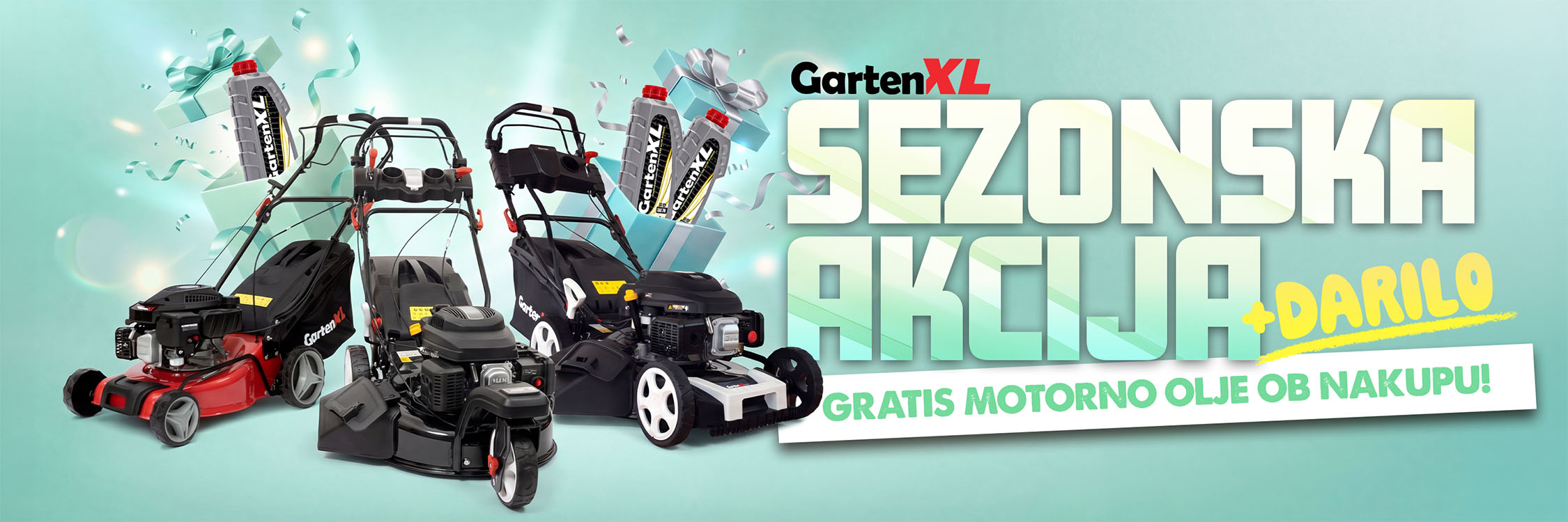 Bencinske kosilnice GartenXL