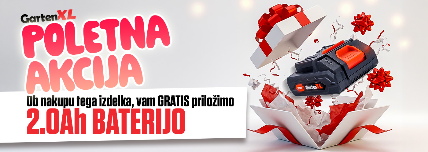 Sezonska akcija 2026 – Baterija gratis